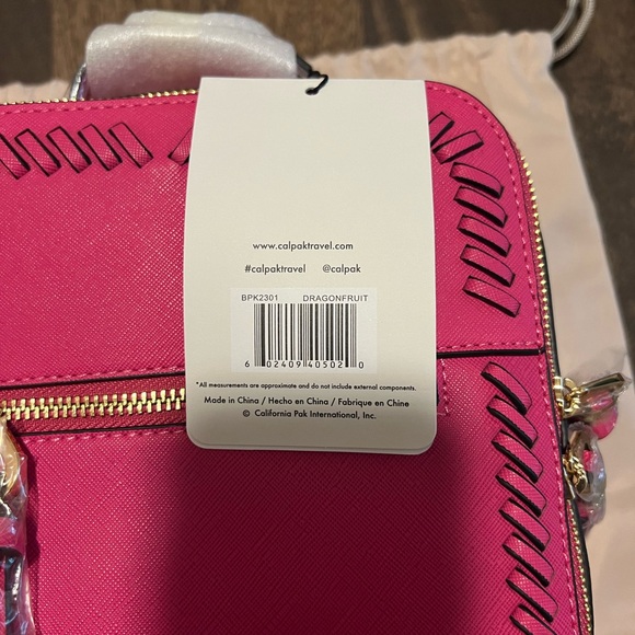 Calpak Pink Mini Backpack - Picture 12 of 14